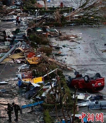 Cảnh hoang tàn ở Philippines sau cơn bão Haiyan